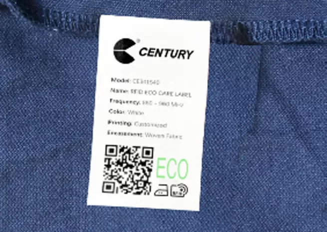 century launches pet free rfid eco care label to enhance the traceability 2 century launches pet free rfid eco care label to enhance the traceability 2