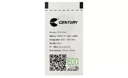 Century bringt PET-freies RFID ECO Care Label auf den Markt, um die Rück verfolgbar keit zu verbessern
