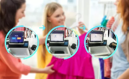 CENTURY RFID rational isiert, sichert und optimiert den Betrieb mit seiner Self-Checkout-Maschine