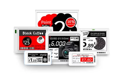 CENTUVISION-Century ESL-Lösungen der neuen Serie (elektronisches Regal label) erfüllen die Anforderungen der Einzel händler