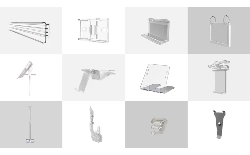 Reiche Auswahl an ESL-Zubehör