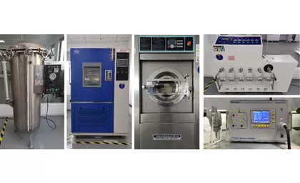 Das Century Test Center gewähr leistet Umwelt zuverlässigkeit, Lebensdauer, Qualität, Haltbarkeit und Leistung aller werkseitig hergestellten Waren